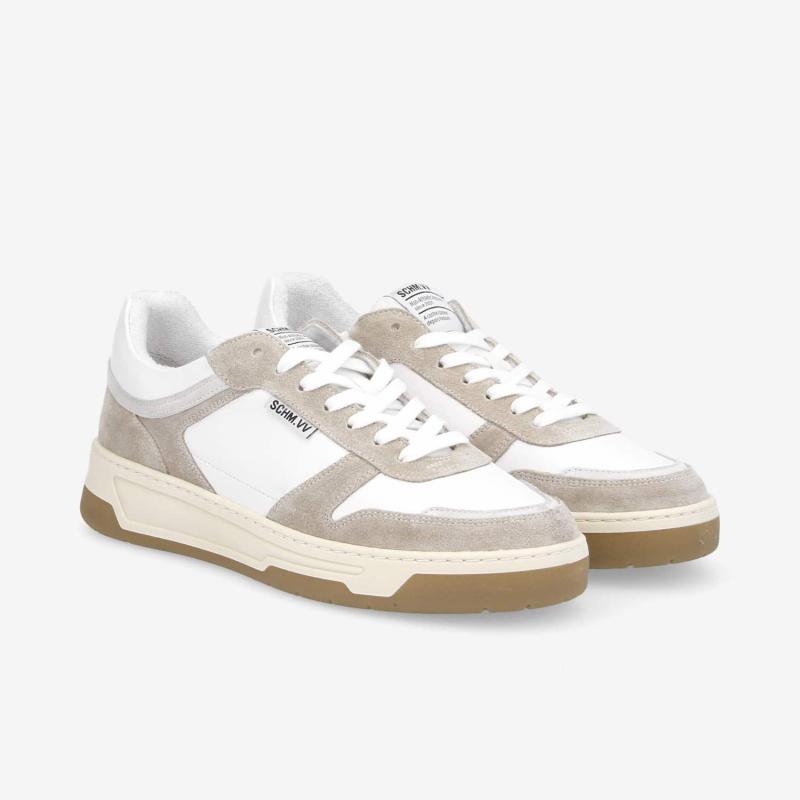 SMATCH SNEAKER - SUEDE/NAPPA -  BEIGE/BLANC